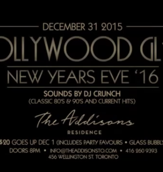 Hollywood Glam NYE 2016